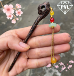 TRÂM CÀI TÓC TRẦM HƯƠNG MIX NGỌC